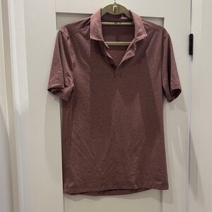 Men's Lululemon Polo Shirt - Maroon